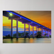 Bay Crossing Poster