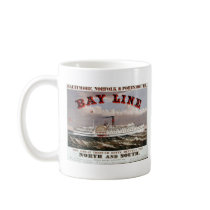 Bay Line - The Great Through Line Coffee Mugs