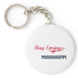 Bay Springs Mississippi City Classic Keychain