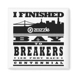 Bay To Breakers Commemorative Gear magnets