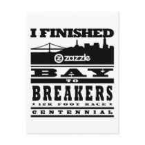 Bay To Breakers Commemorative Gear Postcard