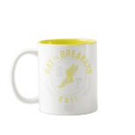 Bay To Breakers Distressed Winged Shoe Mugs