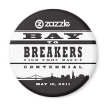 Bay To Breakers Fridge Magnets