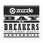 Bay To Breakers Square Stickers