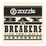 Bay To Breakers Square Stickers