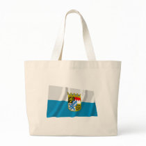 Bayern / Bavaria Flag with Arms Canvas Bags