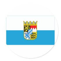 Bayern / Bavaria Flag with Arms