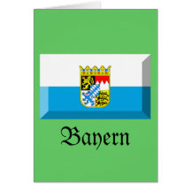Bayern Flag Gem Card