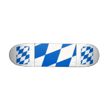 Bayern Flagge Personalisiertes Skateboarddeck