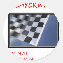 BAYERWON ROUND STICKER