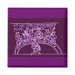 Bayeux Tapestry Refrigerator Magnet
