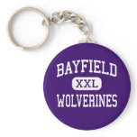 Bayfield - Wolverines - High - Bayfield Colorado Key Chains