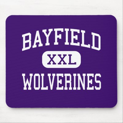 Bayfield - Wolverines - High - Bayfield Colorado Mouse Pads by customteamsportswear