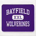 Bayfield - Wolverines - High - Bayfield Colorado mousepads