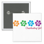 Bayflower Cheerleading Button