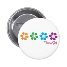 Bayflower Tennis Pinback Buttons