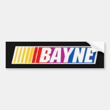 Bayne2 Bumper Stickers