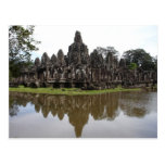 Bayon Temple at Angkok Wat in Cambodia Post Cards