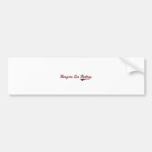 Bayou La Batre Alabama Classic Design Bumper Sticker