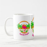 BAYSIDE IMAGES PINK FLAMINGO MUG