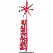 Bazaar Sputnik Miniature Sculpture (2" by 3") Acrylic Cut Out