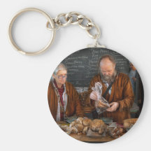 Bazaar - We sell fresh mushrooms Key Chain