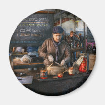 Bazaar - We sell tomato sauce Fridge Magnet