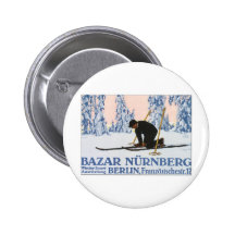 Bazar Nurnberg Winter Sport Pinback Buttons