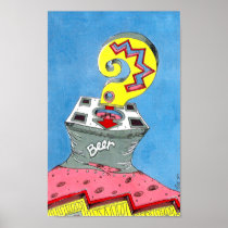 Bazooka Beer Print