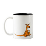 BB- Funny Cartoon Kangaroo Mug