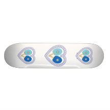 BB Ping Pong Flower Heart Skateboard Decks