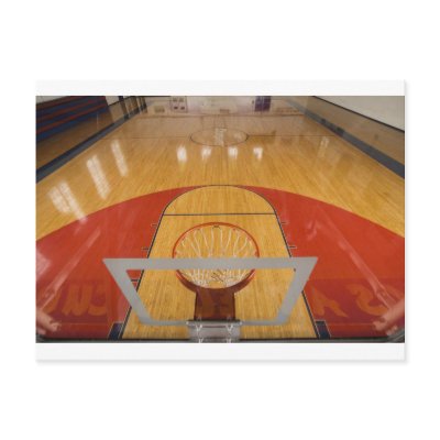 BBALL COURT POSTCARD by Hoop_It_Up