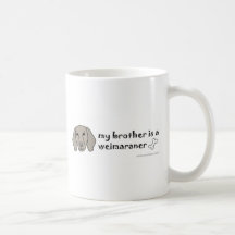 bbmc28 Weimaraner Brother - more breeds Coffee Mug