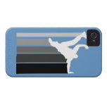 BBOY gradient grey/wht iPhone 4 case