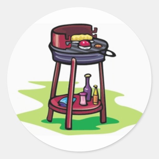 Bbq Cartoons Stickers and Sticker Transfer Designs - Zazzle UK