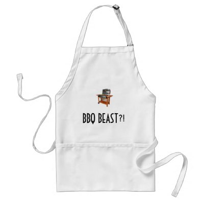 BBQ Beast Apron by Stormzos