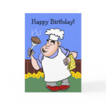 BBQ Birthday Card