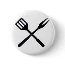 BBQ cutlery icon Button
