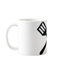 BBQ cutlery icon Mug