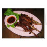 BBQ Duck Beaks ... Thai Street Food Card