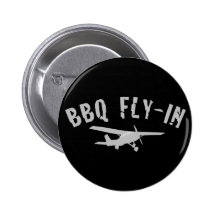 BBQ Fly-In Aeroplane Pin