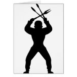 BBQ freak icon black cards
