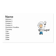 BBQ Gone Bad Business Card Template