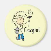 BBQ Gone Bad Fridge Magnets