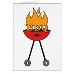 BBQ Grill Greeting Card