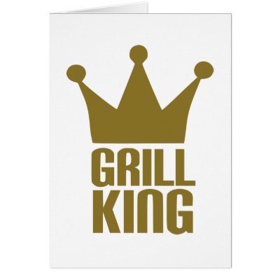 BBQ - Grill king Greeting Cards by Thinkdifferent