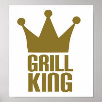 BBQ - Grill king Poster