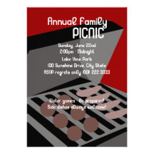 BBQ Grill/ Picnic Invitations