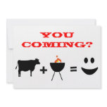 BBQ invitation