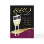 BBQ Invitation Card - Stylish BBQ Invite